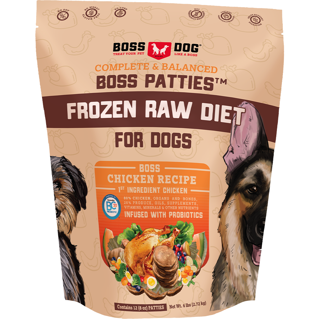 Boss Dog Frozen Chicken 6lb