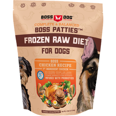 Boss Dog Frozen Chicken 6lb