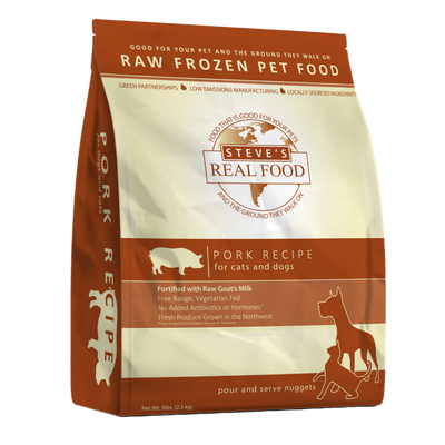 Steve&#39;s Frozen Pork 5lb Nuggets