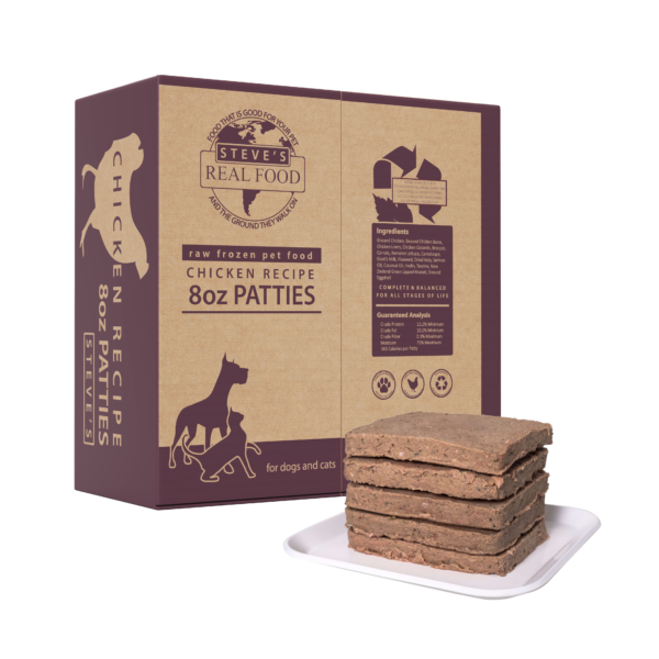 Steve&#39;s Frozen Chicken 14lb Patties