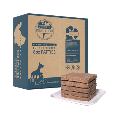 Steve&#39;s Frozen Turkey 14lb Patties