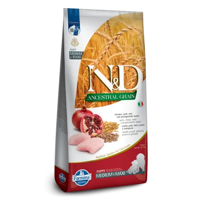 Farmina Puppy N&amp;D Ancestral Grain Chicken Maxi 26.4lb