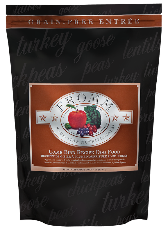 Fromm 4 Star Grain Free Game Bird 4lb
