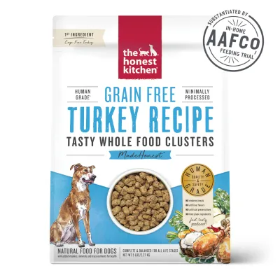 Honest Kitchen Whole Clusters GF Turkey 5lb
