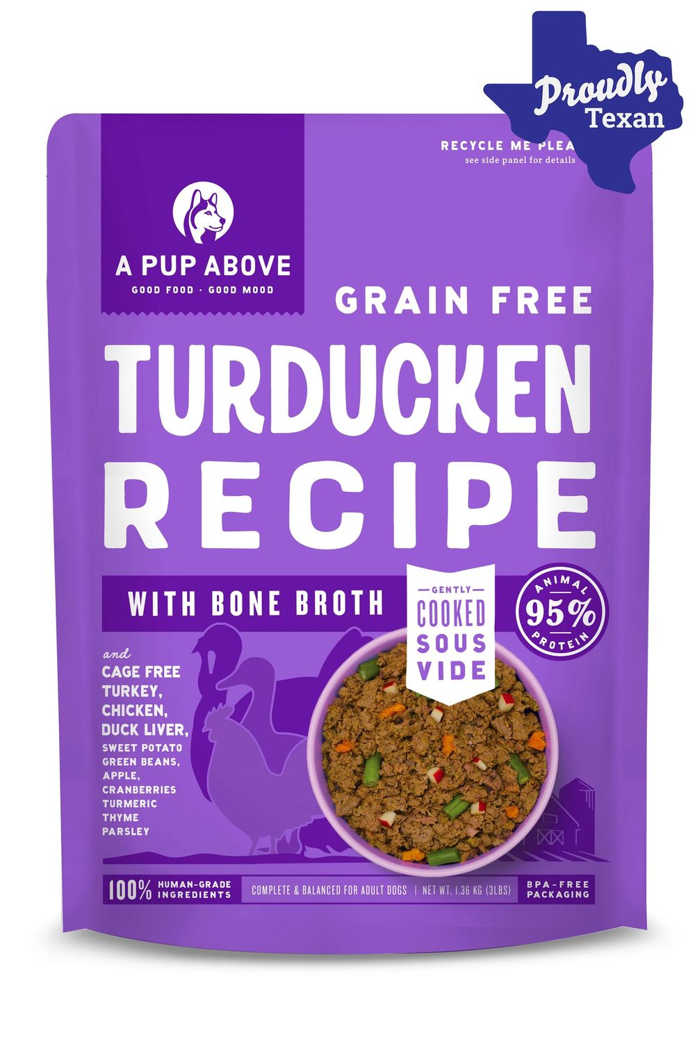 A Pup Above Turducken 7lb