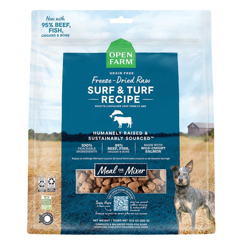 Open Farm Freeze Dried Surf &amp; Turf 13.5oz