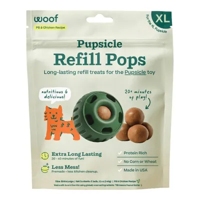 Woof Chicken Pops Large