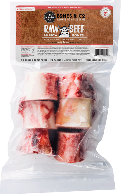 Bones n Co 2&quot; Beef Bones 6pk