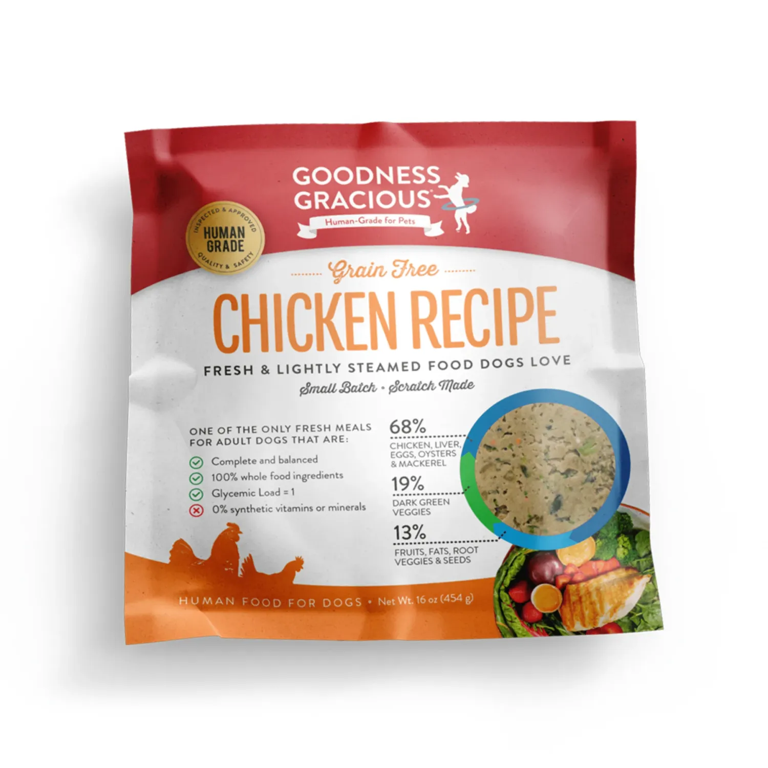 Goodness Gracious Cooked GF Chicken 16oz