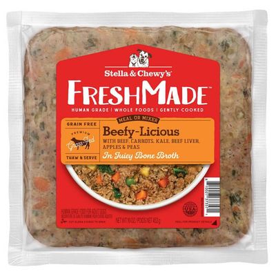 S&amp;C Cooked GF Beef 16oz