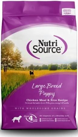 NutriSource Large Breed Puppy 26lb