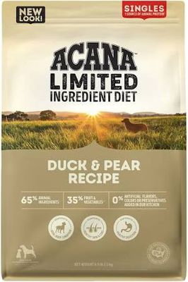 Acana Singles Duck and Pear 4.5lb