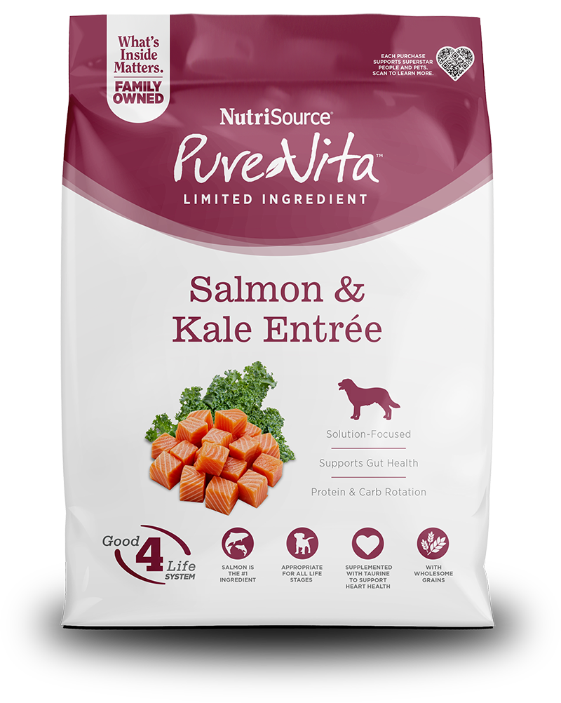 Pure Vita LID Salmon &amp; Kale 4lb