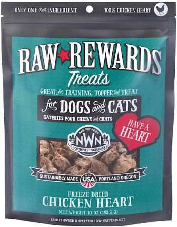 Northwest Naturals Freeze Dried Chicken Heart 3oz
