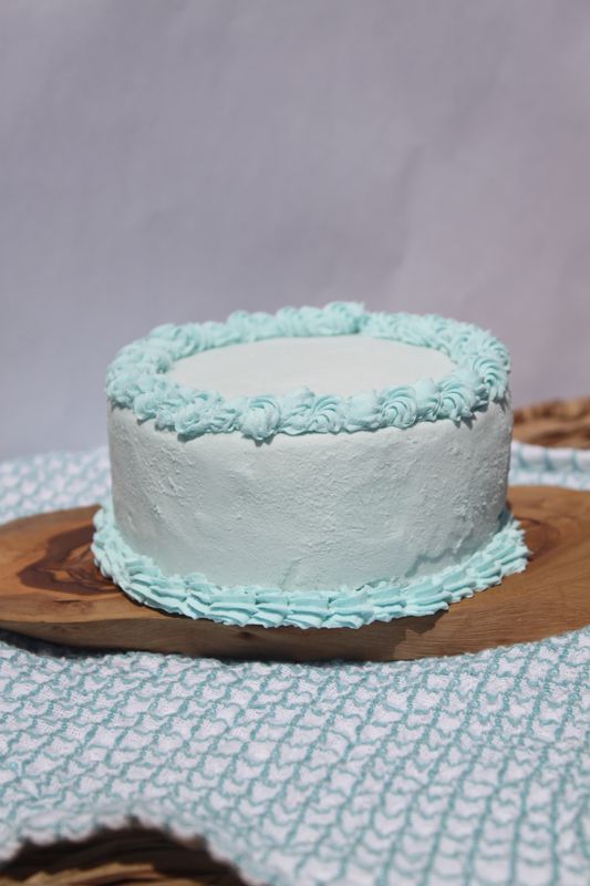 Nauti Dog Birthday Cake - Gently Cooked Blue