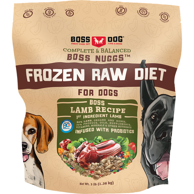 Boss Dog Frozen Lamb 3lb