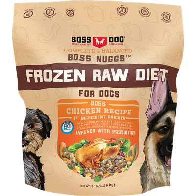 Boss Dog Frozen Chicken 3lb
