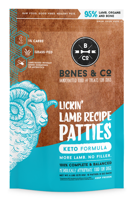 Bones &amp; Co Frozen Lamb 6lb