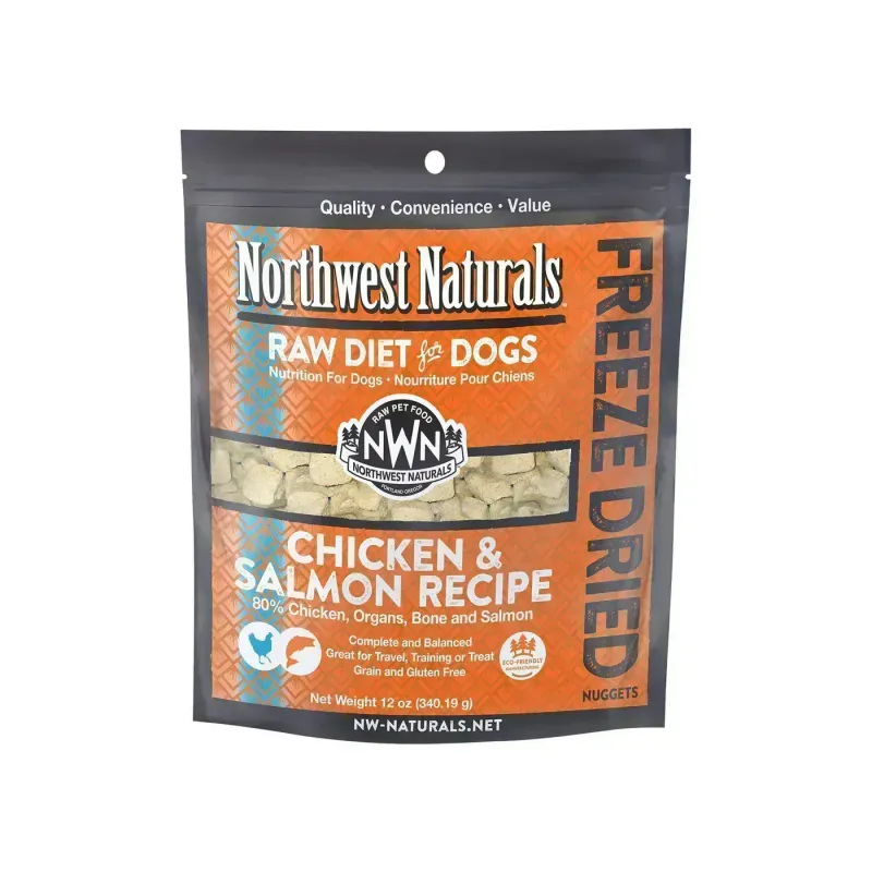 Northwest Naturals Freeze Dried Chicken &amp; Salmon 12oz