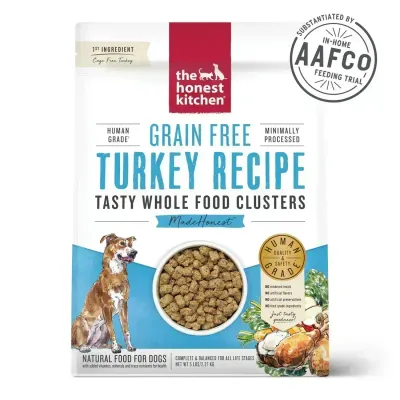 Honest Kitchen Whole Clusters GF Turkey 5lb