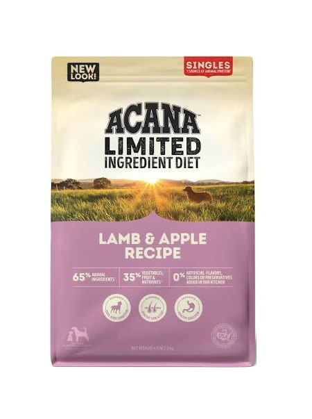 Acana Singles Lamb and Apple 22.5lb
