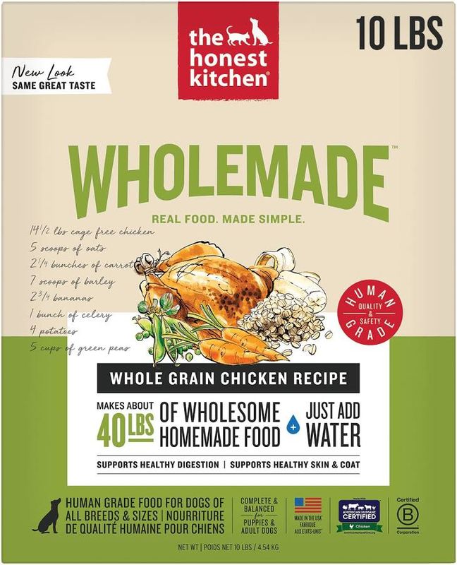 Honest Kitchen Whole Grain Chicken 10lb