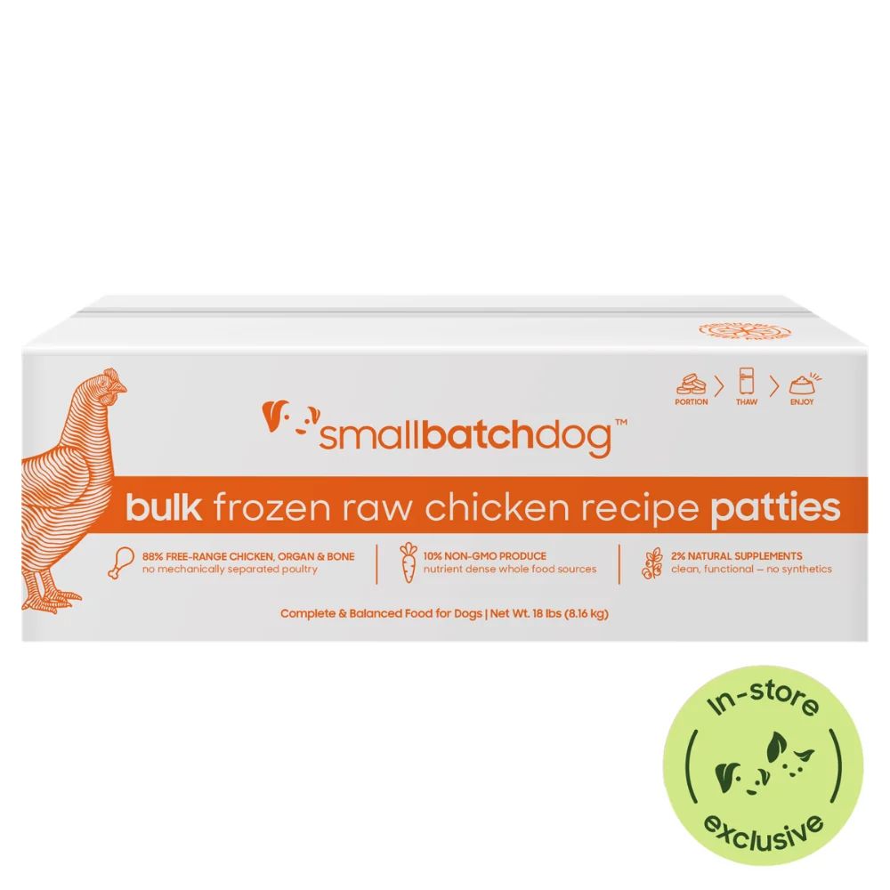 Small Batch Frozen Chicken Bulk Box 18lb