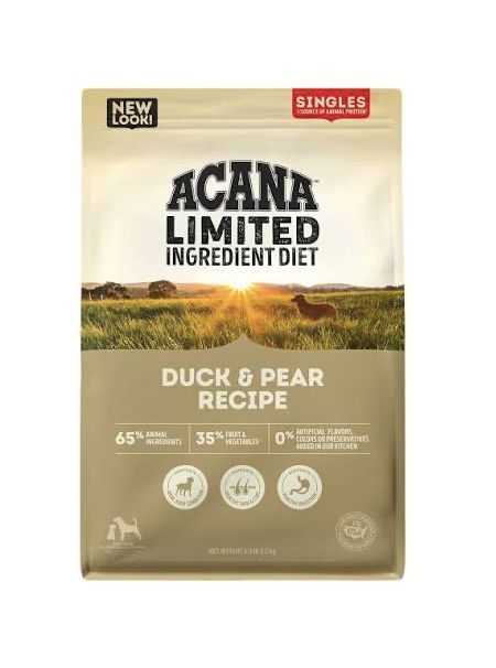 Acana Singles Duck and Pear 22.5lb