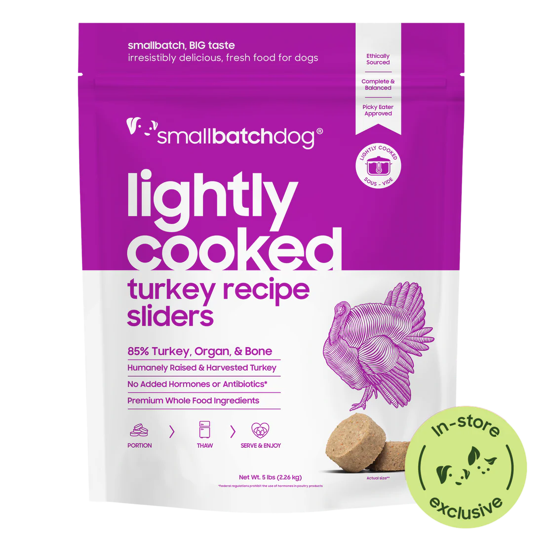 Small Batch Cooked Turkey 5lb