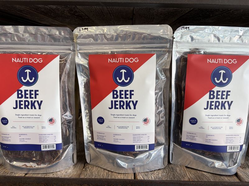 Nauti Dog Beef Jerky 2.5oz