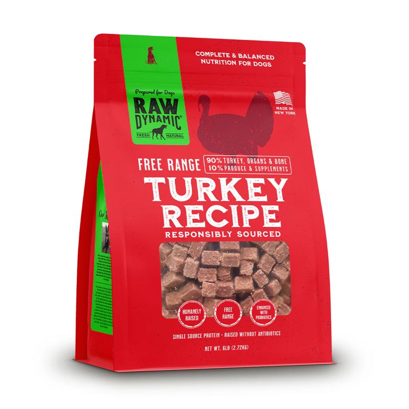 Raw Dynamic Frozen Turkey 6lb