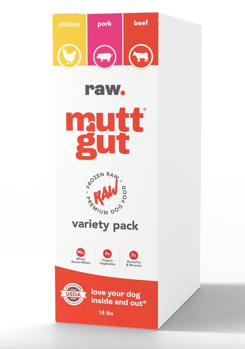 MuttGut Frozen Variety Pack 18lb