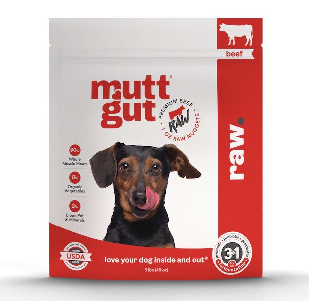MuttGut Frozen Beef 3lb