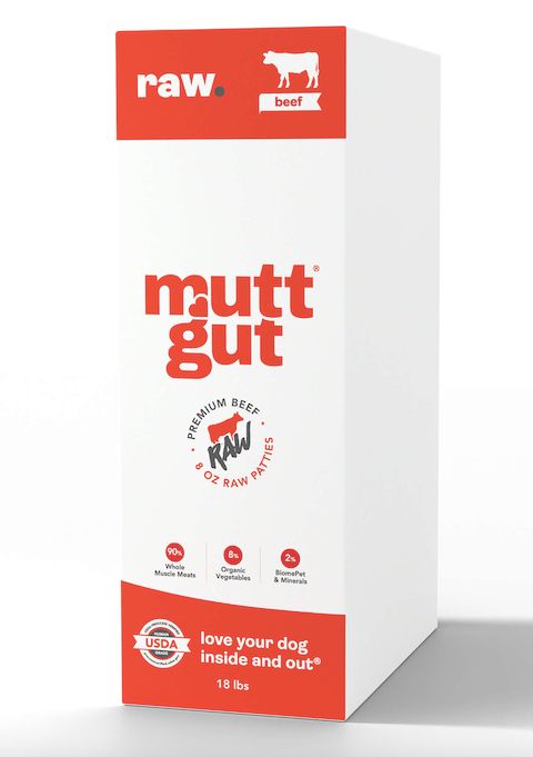MuttGut Frozen Beef 18lb