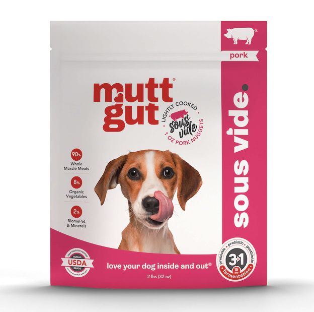 MuttGut Cooked Pork 2lb
