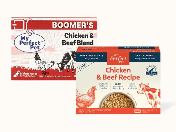 My Perfect Pet Frozen Chicken &amp; Beef 15lb - NEW