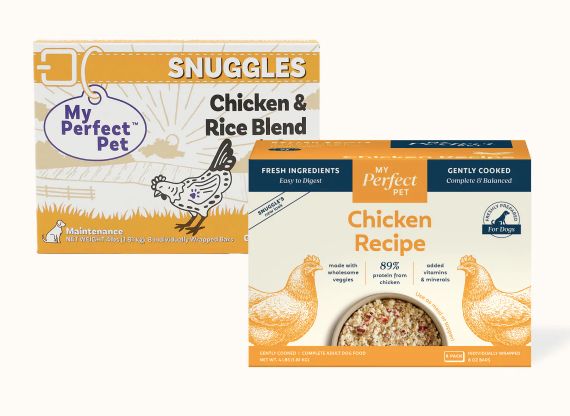 My Perfect Pet Frozen Chicken &amp; Rice 4lb - NEW