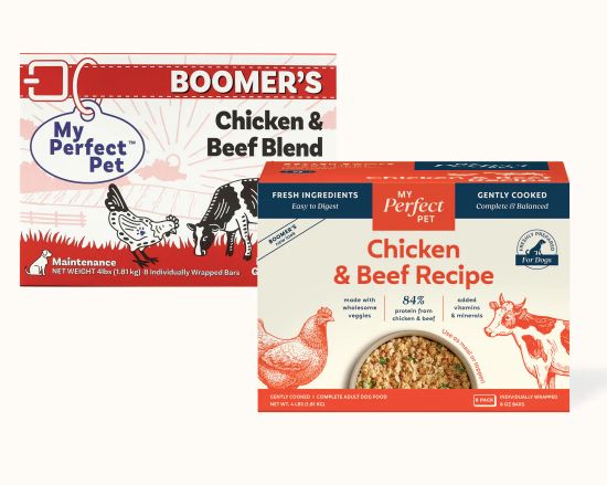 My Perfect Pet Frozen Chicken &amp; Beef 4lb - NEW