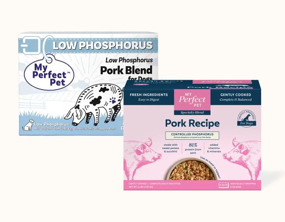 My Perfect Pet Frozen Low Phosphorus Pork 4lb - NEW