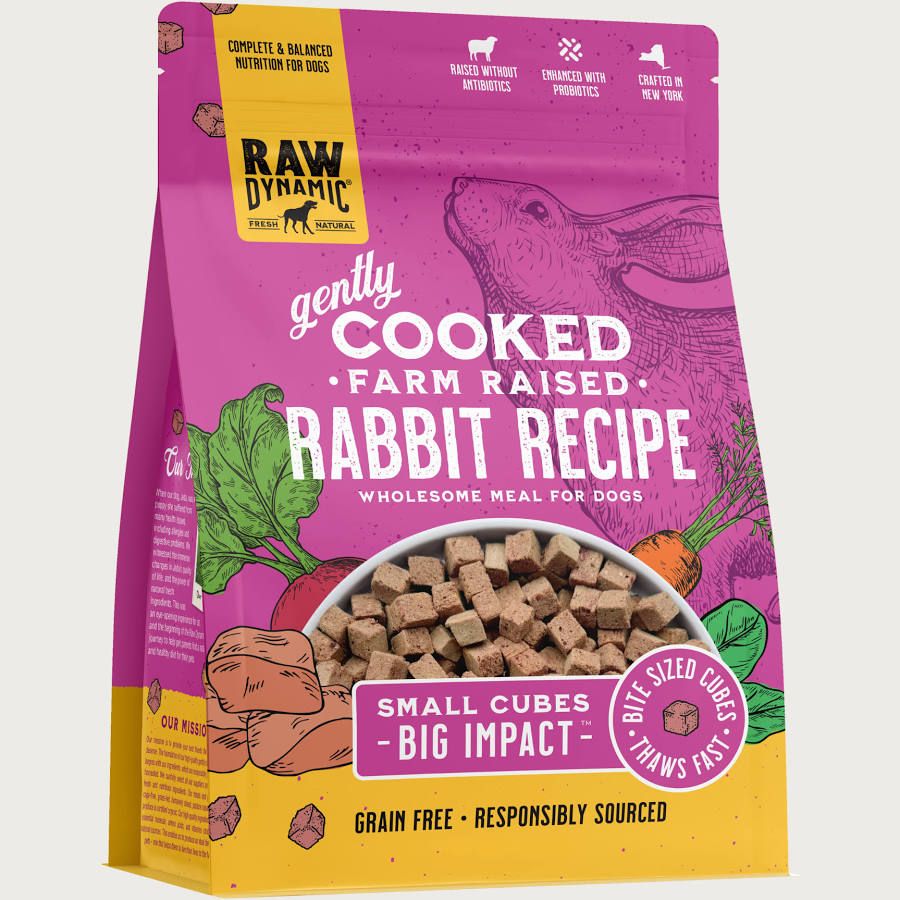 Raw Dynamic Gently Cooked Rabbit 2.5lb