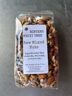 Nuts Mixed Nuts Raw 1 lb