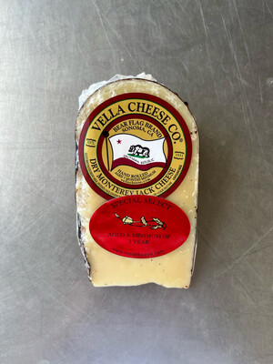 Cheese Dry Jack Vella Cheese Co. CA 8 oz