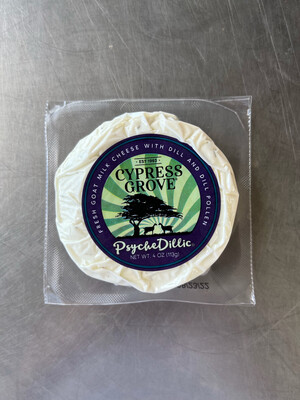 Cheese PsycheDillic Chevre Cypress Grove CA 4 oz