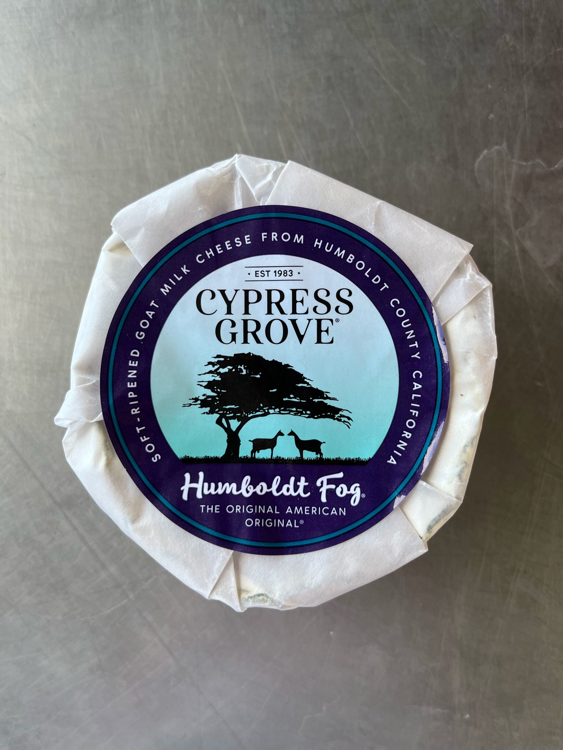 Cheese Cypress Grove Humboldt Fog Chevre CA 1 lb