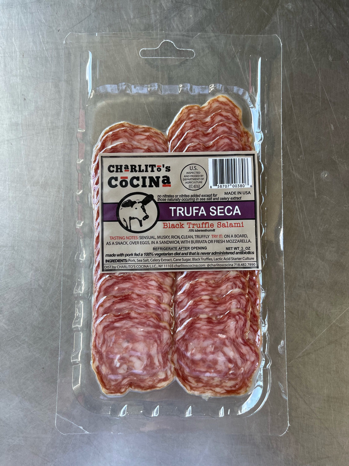 Deli Meat Salami Genoa 2.5 oz