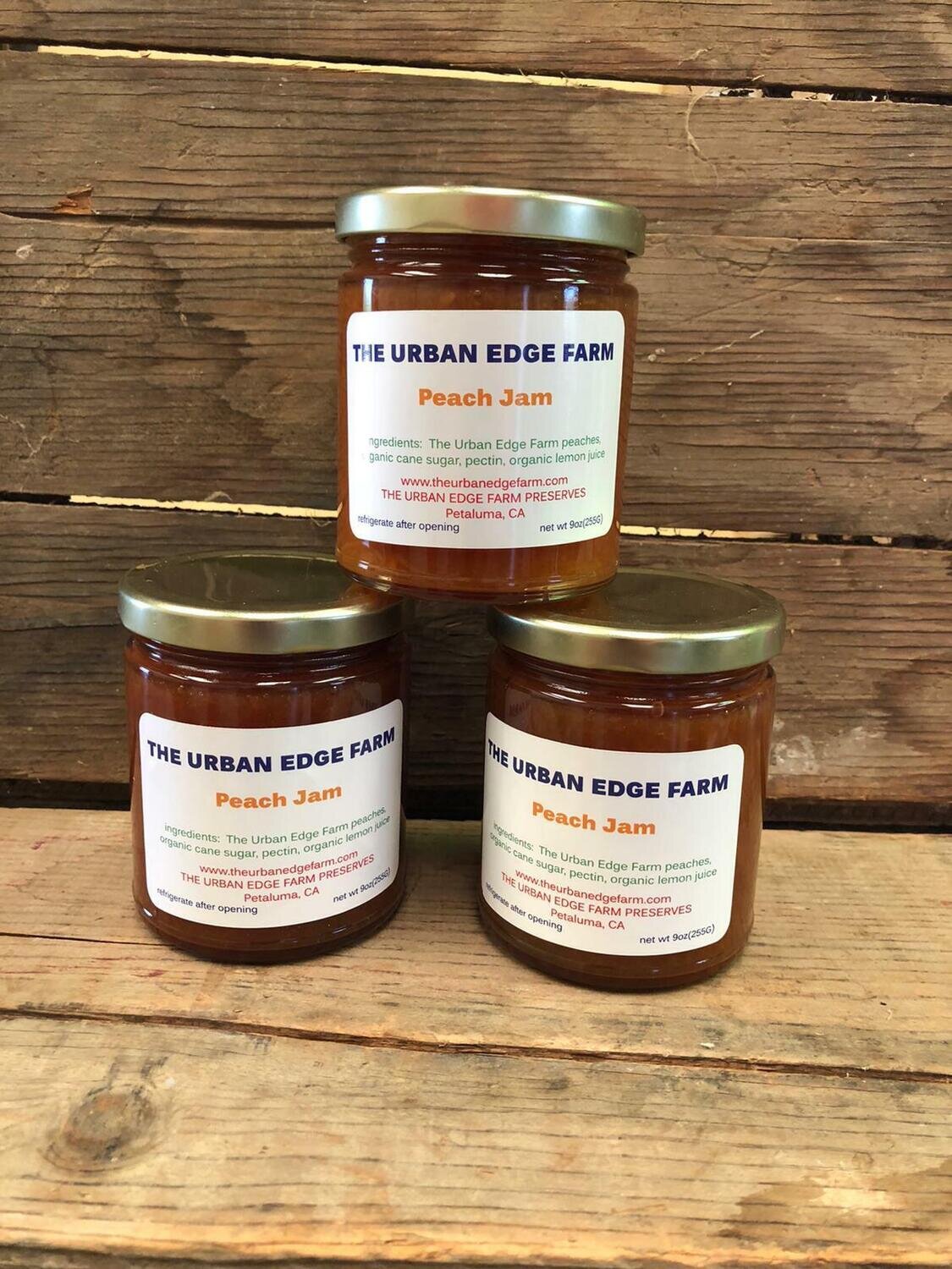 Jam Peach our Peaches 9 oz