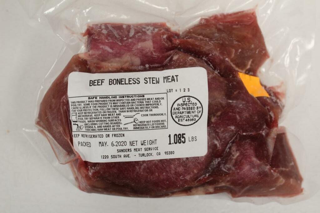 SilvaRanchBeef Stew Boneless/Approx .9 To 1.1 lb