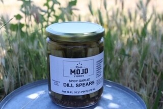 Real Mojo Pickles Dill Chips Spicy Garlic