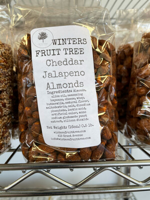 Nuts Almonds Jalepeno Cheddar 1 lb bag