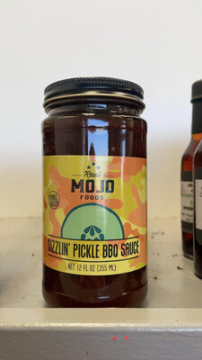 Real Mojo BBQ Sauce Sizzling (HOT) 12 oz